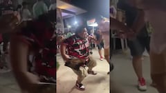 Aficionado de los Leones de Yucatán sufre aparatoso accidente en el Kukulcán