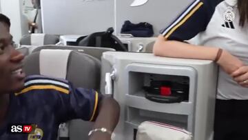 Watch: Bellingham, Camavinga and Mendy all joke together as the Englishman tries to record a selfie video