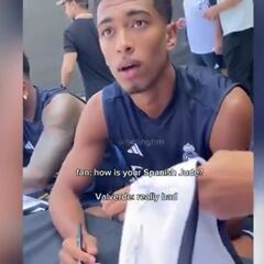 Watch Jude Bellingham’s sharp reply to cheeky Valverde