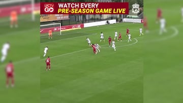 Luis Díaz anota su primer gol en la pretemporada de Liverpool