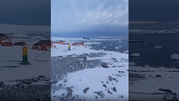 “Se oscurece a las 15 horas”: estudiante muestra cómo es vivir en la Antártida con sólo cinco horas de sol al día