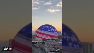 Video: Las Vegas’ incredible new MSG Sphere arena goes viral