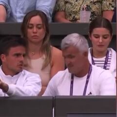 Tension between Paula Badosa and Tsitsipas’ dad in the Wimbledon box