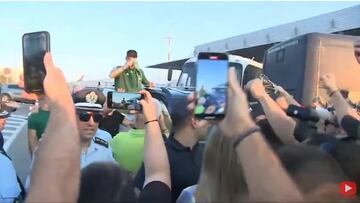 Vean la llegada de Juancho a Grecia porque van a alucinar