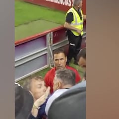 Garagarza se hace un Monchi y pide calma a los hinchas pericos