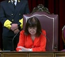 Francina Armengol es elegida presidenta del Congreso con mayoría absoluta