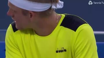 El contundente mensaje del entrenador de Davidovich tras su lesión: lo peor del deporte