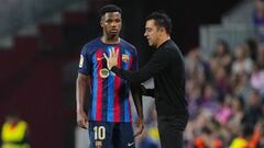 Xavi hace cambiar de opinión a Ansu