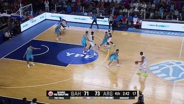 Vean como una estrella venida a menos de la NBA y pasada de peso deja a Argentina sin Juegos Ol¨ªmpicos