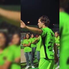 Vídeo: Diego Campillo debuta con Juárez, mete gol y al final su familia lo esperó en las gradas