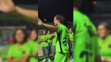 Vídeo: Diego Campillo debuta con Juárez, mete gol y al final su familia lo esperó en las gradas