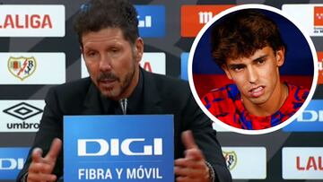 Simeone no deja títere con cabeza: su enigmática respuesta sobre João Félix y los goles