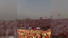 Se bate el récord de asistencia a un evento deportivo femenino: 92.003 almas vieron este partido de voleibol