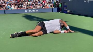 Lo de Berrettini en el US Open hacía tiempo que no se vivía: desgarrador