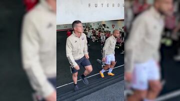 James y su debut con Sao Paulo: Una incógnita para Dorival