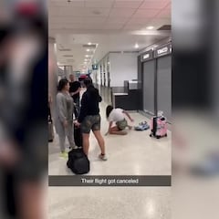 Hay pocas cosas que molesten más: la reacción viral de esta pasajera al cancelarle su vuelo que han visto ya 25M