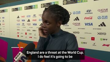Colombia’s Leicy Santos says she would like a potential World Cup final with Spain