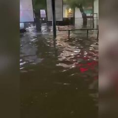 Santander se inunda tras las brutales lluvias: este vídeo causa pánico en las redes sociales