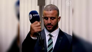 ¡Como el Lobo de Wall Street! El anuncio del Manchester City a la renovación de Kyle Walker