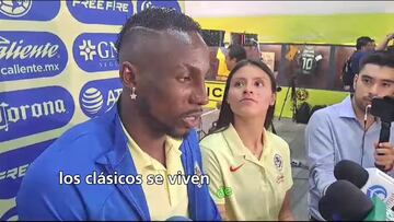 Julián Quiñones: “No hay presión, pero sabemos que los Clásicos se ganan”