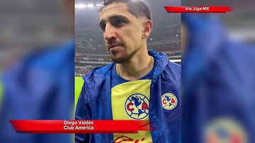 Diego Valdés, MVP del Clásico de México, dedicó triunfo a la afición del América