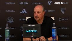 La rajada de Rafa Benítez contra LaLiga y con recado directo a Tebas