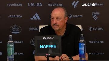 La rajada de Rafa Benítez contra LaLiga y con recado directo a Tebas