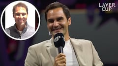 La respuesta de Federer a la pregunta de Nadal que gustará a todo el mundo menos a su mujer: el público se volvió loco
