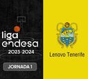 Resumen del Unicaja vs Lenovo Tenerife, jornada 1 de la Liga Endesa