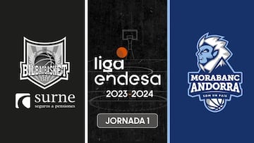 Resumen del Bilbao Basket vs Andorra, jornada 1 de la Liga Endesa