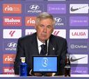 En dos palabras silencia la rueda de prensa: Ancelotti demoledor y conciso como pocas veces