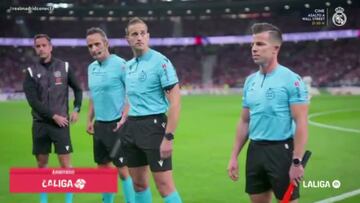 El abultado número de errores de Alberola Rojas que denuncia Real Madrid TV... y son muchos más de tres