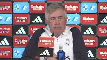 El cara a cara de Ancelotti con Edu Aguirre por las críticas a su alineación