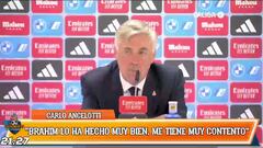 Caballero de los pies a la cabeza: la respuesta de Ancelotti a Gil Mar¨ªn