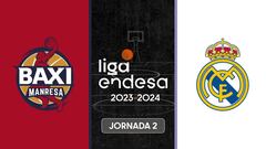 Resumen del Manresa vs Real Madrid, jornada 2 de la Liga Endesa