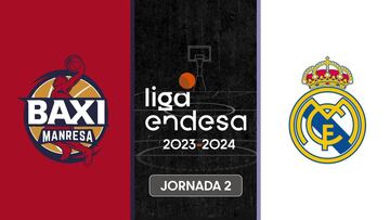 Resumen del Manresa vs Real Madrid, jornada 2 de la Liga Endesa