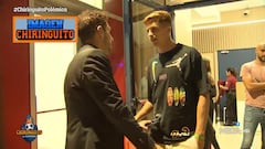 Esta imagen se las va a traer: el hijo de Simeone al Cholo, sobre el gol anulado a Osasuna