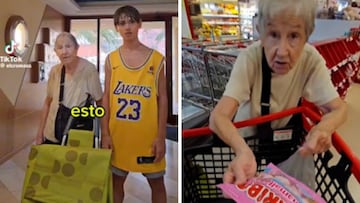 El vídeo viral de un ‘tiktoker’ acompañando a su abuela a hacer la compra: el final no tiene desperdicio