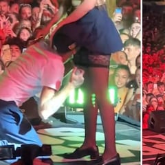 El detestable acto machista de Yung Beef con una fan en pleno concierto