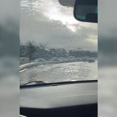 Así están los aledaños del Metropolitano: las inundaciones provocan el caos de los conductores