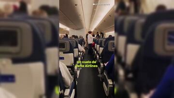 Vídeo: Vuelo a Barcelona se retrasa 8 horas porque pasajero con diarrea manchó el pasillo