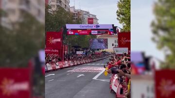 Buitrago, el mejor colombiano en la Vuelta que gana Kuss
