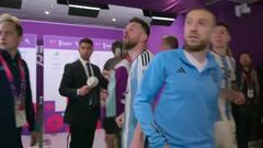 Netflix revela lo que pasó justo antes del “¿Qué mirás bobo?” de Messi