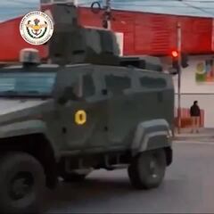 El vídeo del ejército de Ecuador tras las revueltas