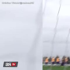 Sneak preview of Jude and Fede’s goal celebration