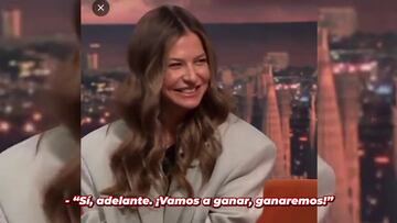 Anna Lewandowska se moja en TV3 sobre el resultado de la final: escuchen, madridistas