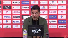 El ejemplar discurso de Míchel tras el empate: lo aplauden en Almería
