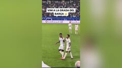 El gesto de Vinicius al banquillo del Barça que tiene echando humo al antimadridismo