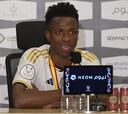 Vinicius habla sobre su celebración a lo Cristiano en el campo del Al Nassr