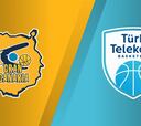 Resumen del Gran Canaria vs Turk Telekom, jornada 15 de la Eurocup